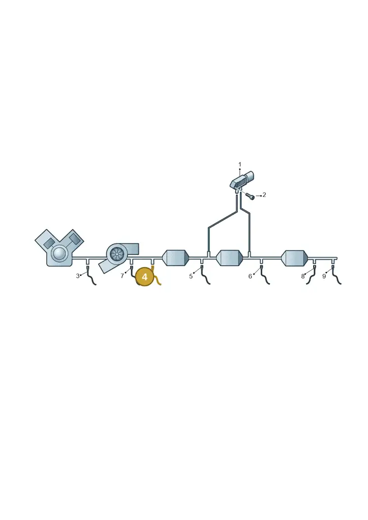 059906088BS — Volkswagen Touareg BlueMotion (2014-2018) diagram 748906150, position 4