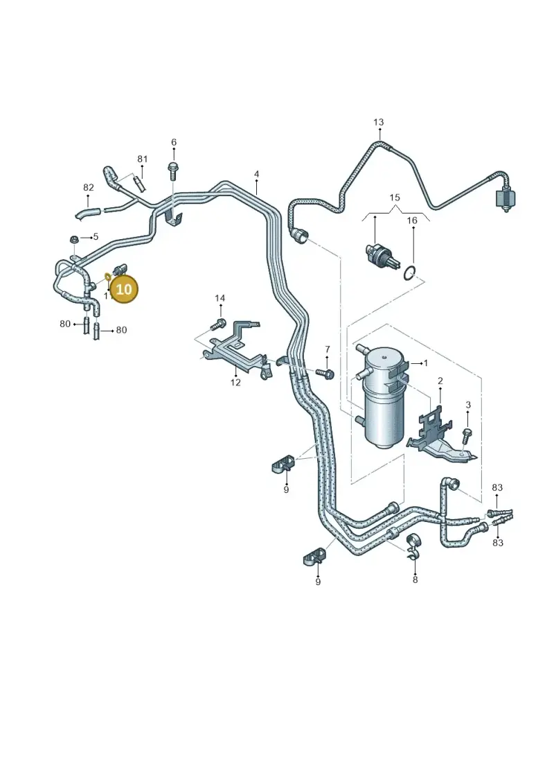 059919523A — Volkswagen Amarok twin cab (2022-) diagram 749127200, position 10