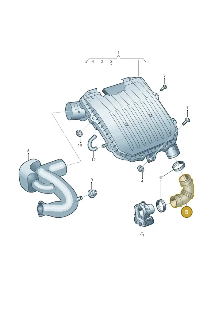 05C129665 — Volkswagen Up! 1.0 BlueMotion (2016-2023) diagram 892129020, position 5