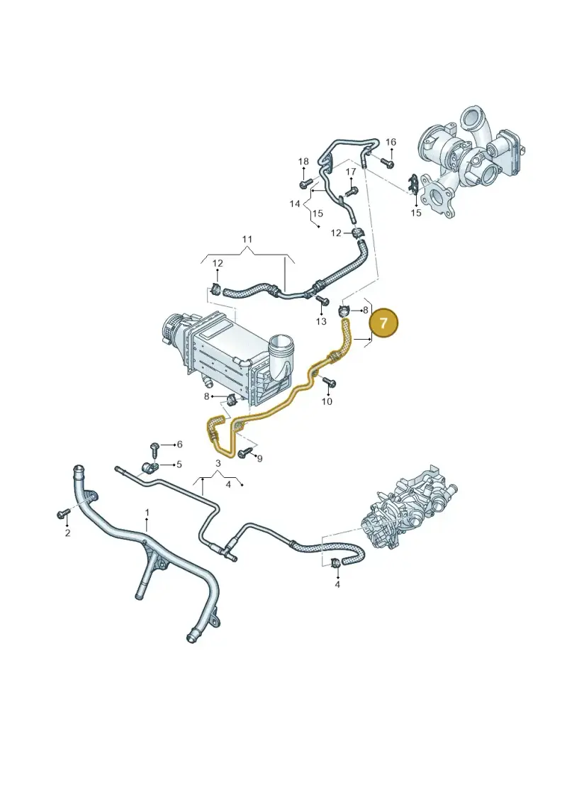 05E122447F — Volkswagen Passat estate (2023-) diagram 2f0121315, position 7