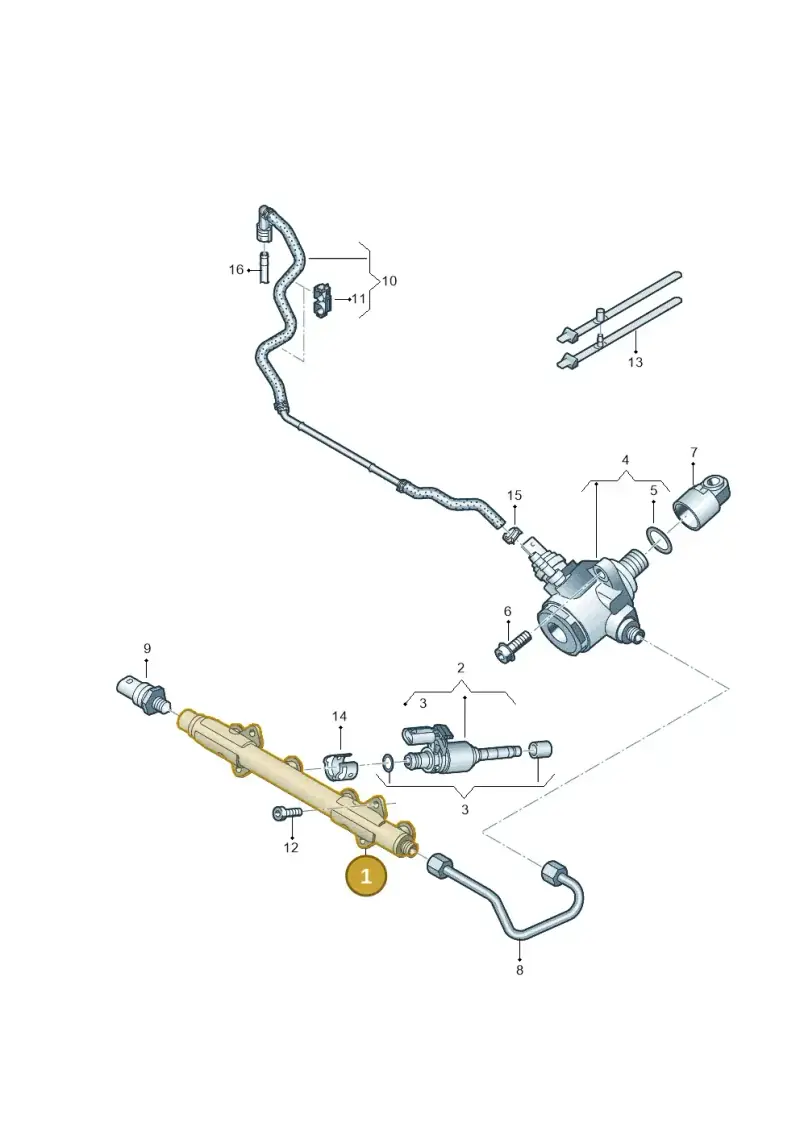 05E133320B — Volkswagen Tiguan 2.0 (2023-) diagram 793133500, position 1