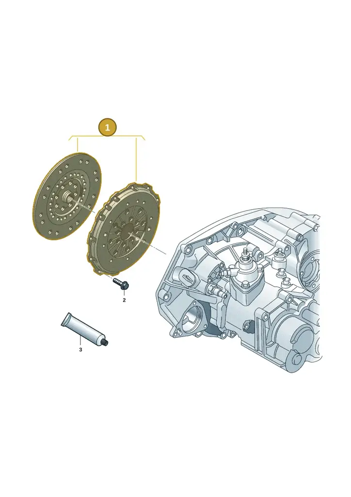 05E141015F — Volkswagen Caddy Maxi Kombi (2020-2024) diagram 2ka141010, position 1