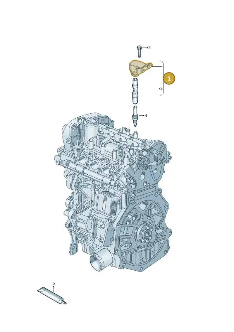 05E905110B — Volkswagen Taos 1.4 (2020-2024) diagram 827905000, position 1