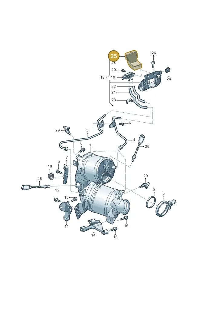 05E971461 — SEAT CUPRA Formentor (2020-) diagram 803253020, position 25