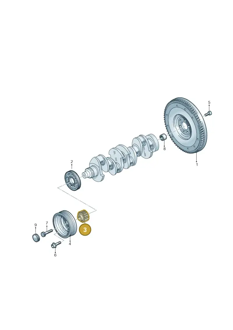 05L105263 — Volkswagen Transport. multivan (2019-2024) diagram 806105990, position 3