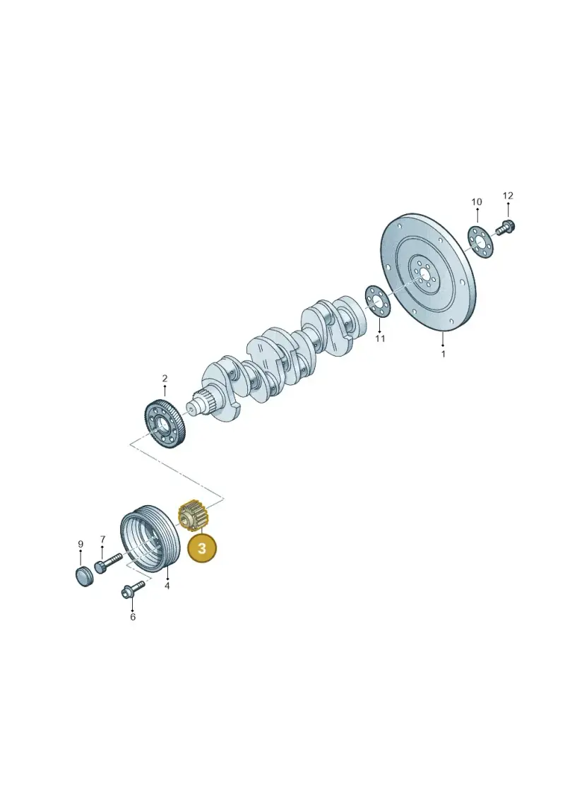 05L105263A — Volkswagen MAN TGE 55 (2016-2021) diagram 807105930, position 3