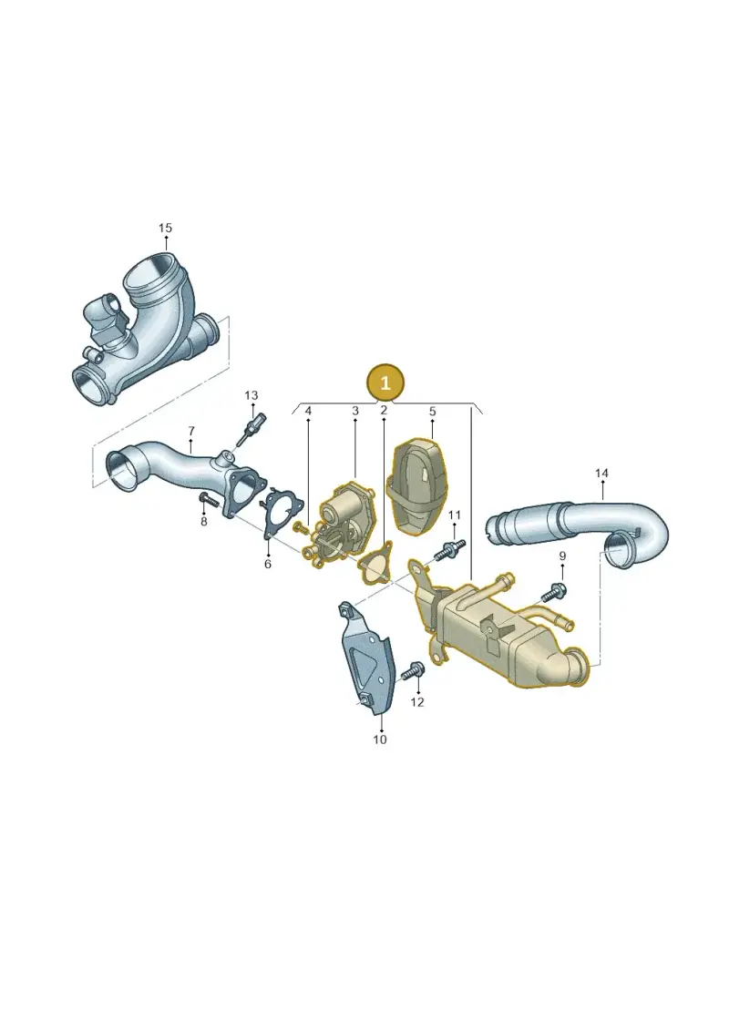 05L131512K — Audi A5 Limousine (2024-2025) diagram 8wk131650, position 1
