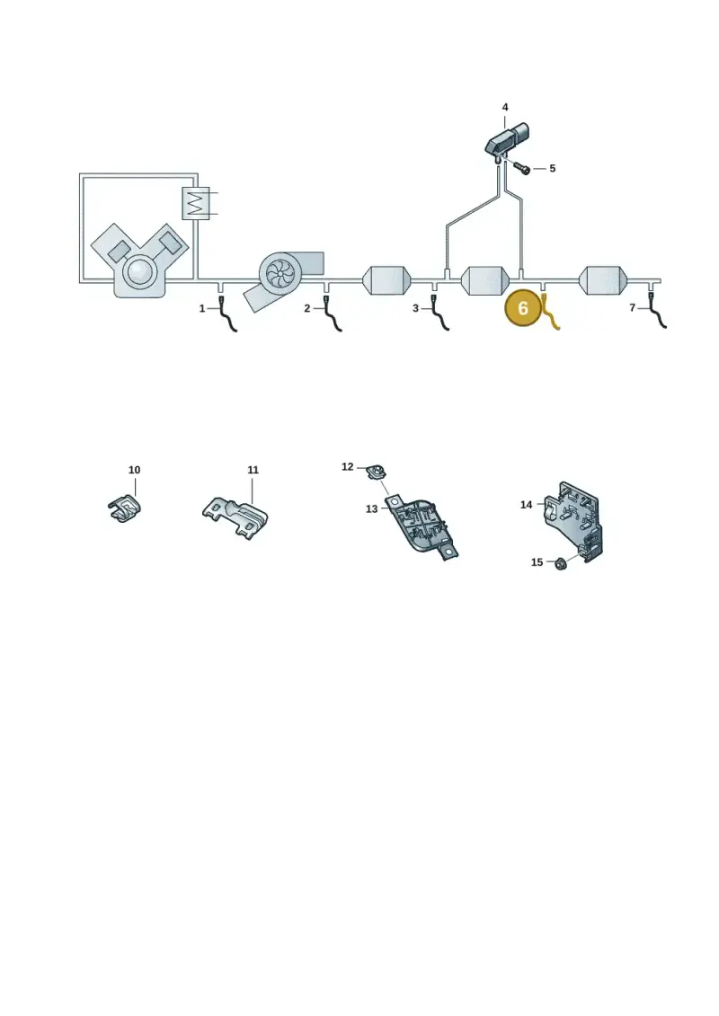 05L906088AK — Audi A3 Sportback (2019-2025) diagram 596906008, position 6