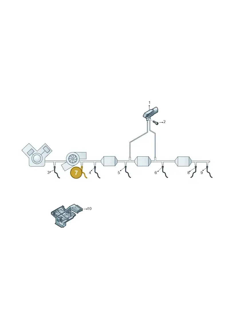 05L907807AP — Volkswagen Passat Saloon (2014-2024) diagram 793906015, position 7