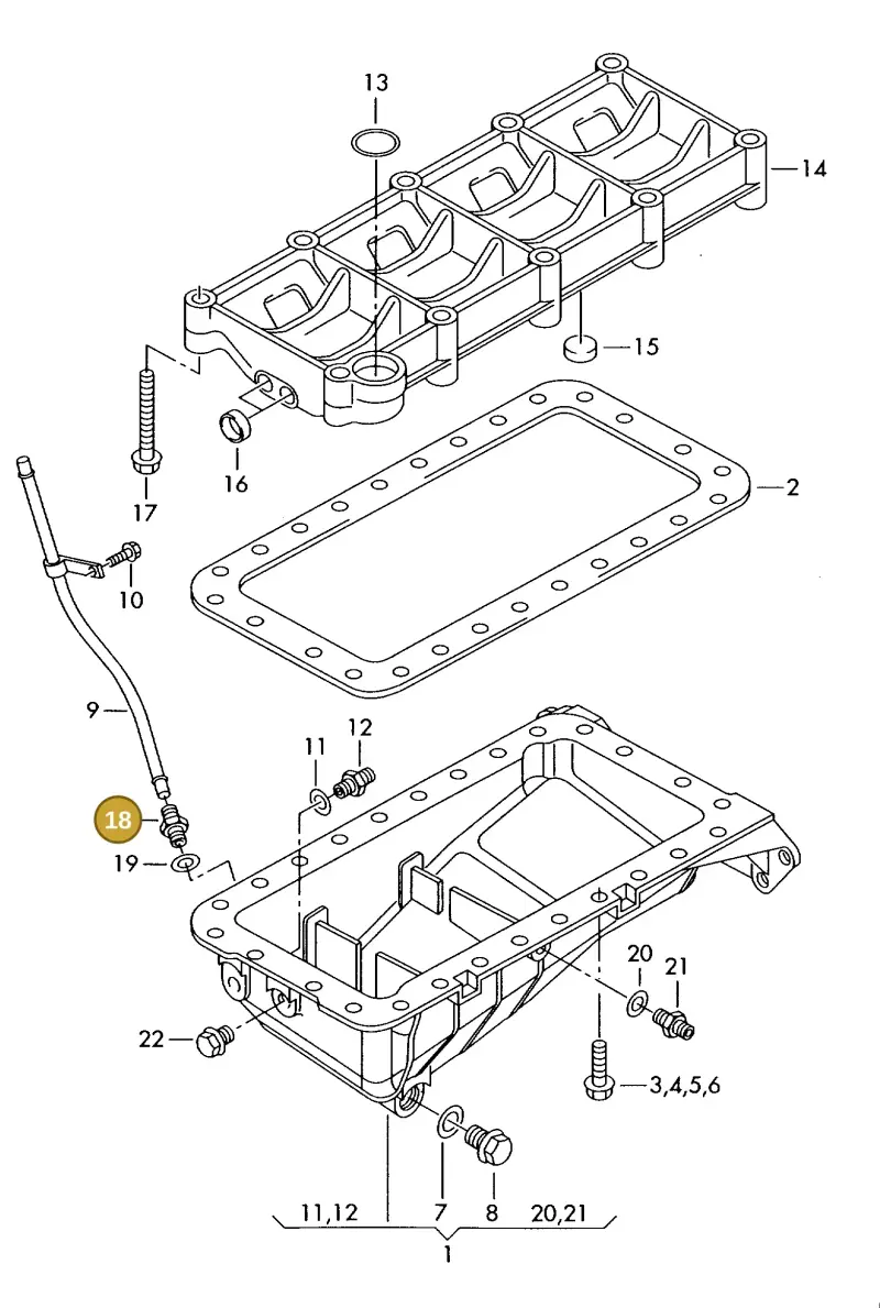 062145755A — Volkswagen LT, LT 4X4 (2003-2006) diagram 176103420, position 18
