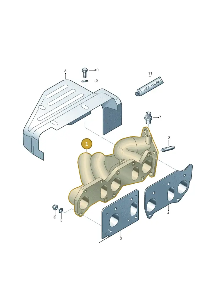 066253017J — Volkswagen Jetta/Wagon (2002-2006) diagram 195253200, position 1