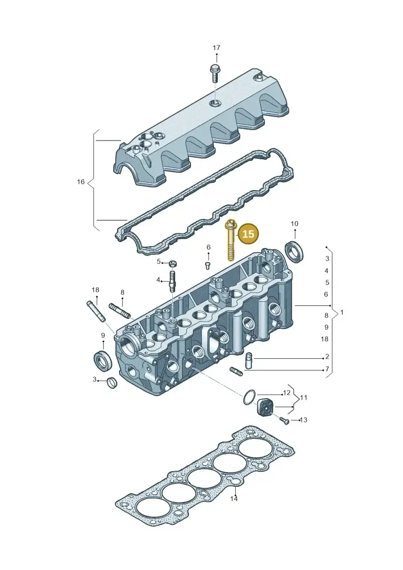 068103384A — Volkswagen Crafter 35 panel (2011-2016) diagram 483103610, position 15