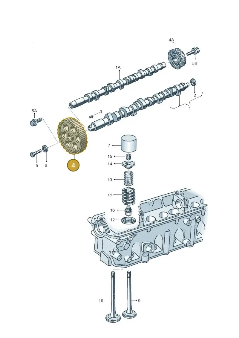 069109111 — Volkswagen LT, LT 4X4 (2003-2006) diagram 117109200, position 4