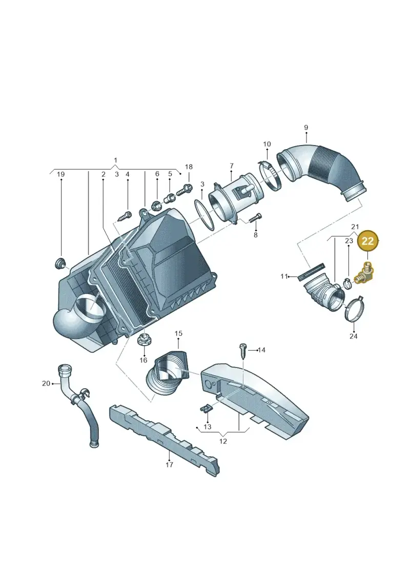 069129631 — Volkswagen Phaeton (lang) (2003-2006) diagram 258129100, position 22