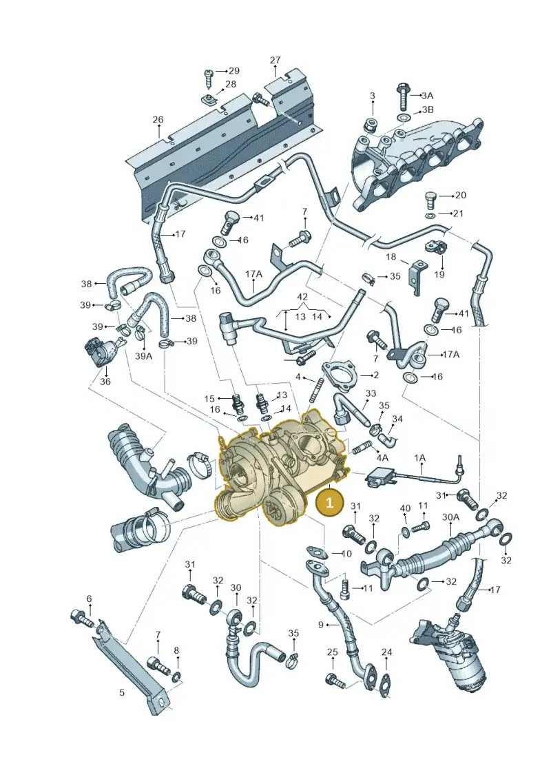 06A145713F — Volkswagen New Beetle Cabrio.     06> (2005-) diagram 157145500, position 1