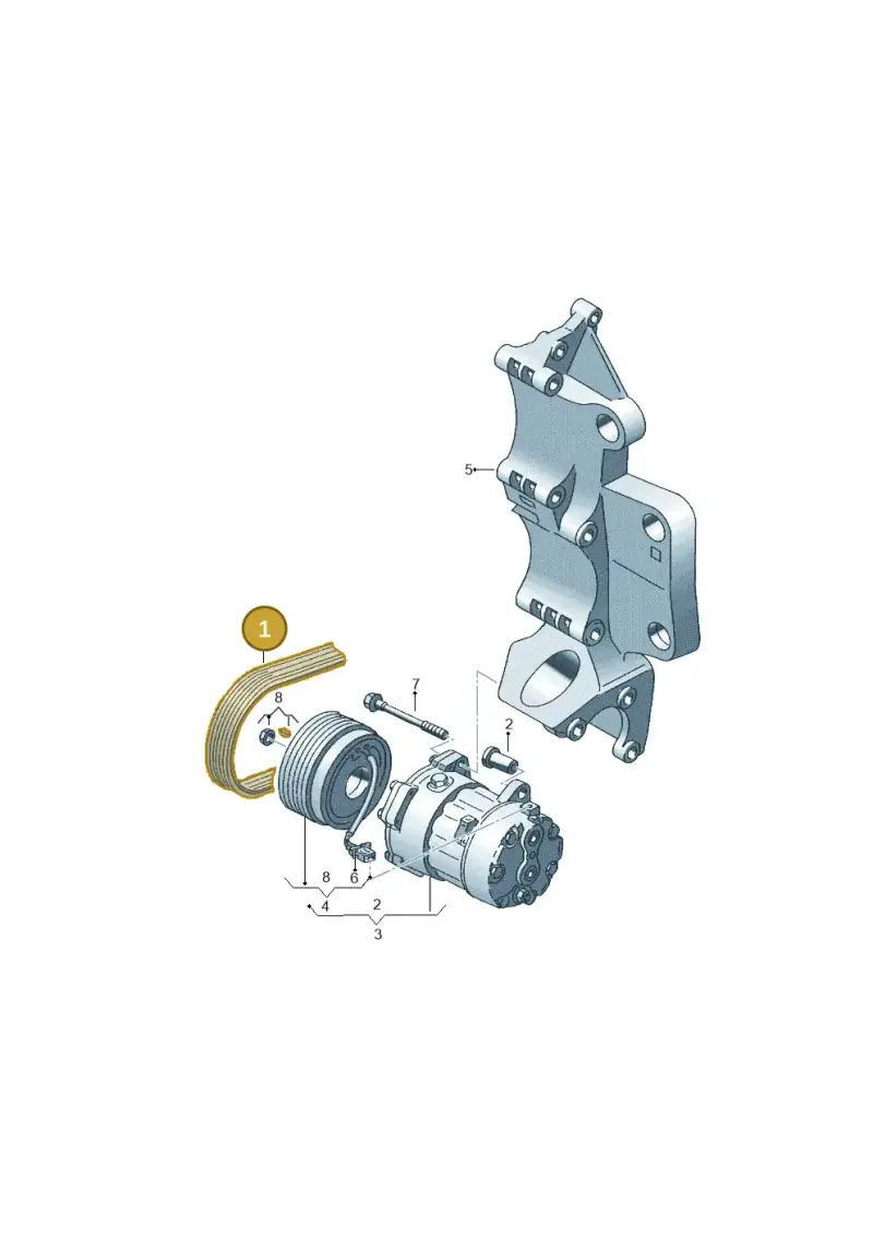 06A260849C — Volkswagen Sharan (2008-2010) diagram 244260100, position 1