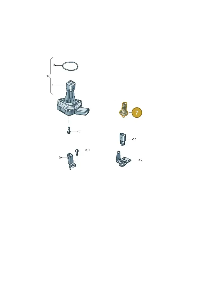 06D919081B — Volkswagen New beetle (2011-2016) diagram 692919400, position 7
