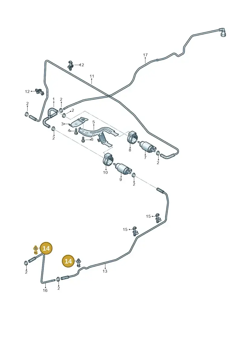 06E133742A — Volkswagen MAN TGE 55 (2016-2021) diagram 806201900, position 14