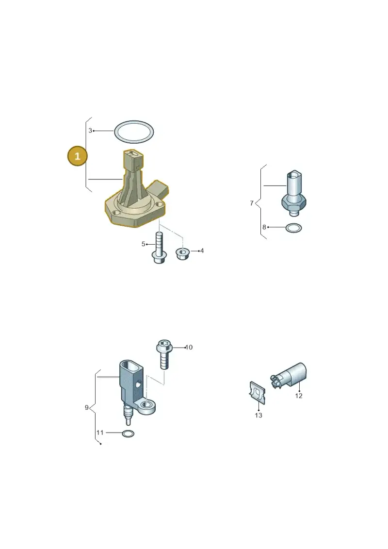 06E907660C — Volkswagen T-Cross 1,0 (2018-2024) diagram 796919400, position 1
