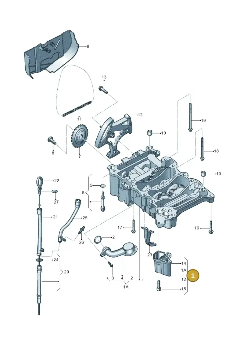 06F103295P — Volkswagen JETTA                  06> (2006-) diagram 462115150, position 1