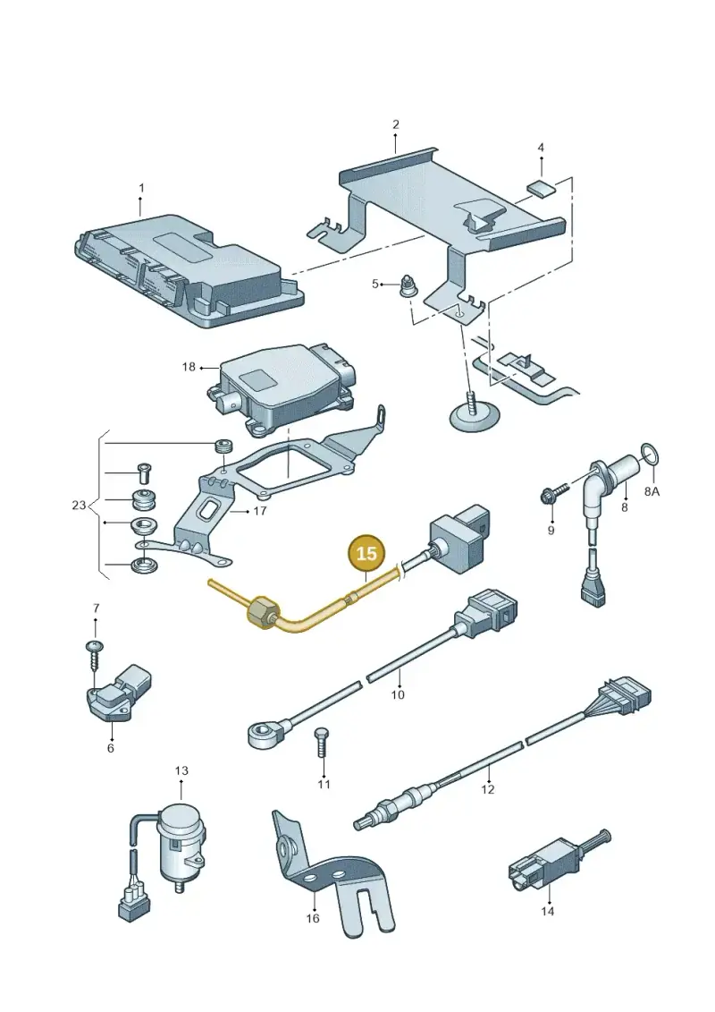 06F906088D — Volkswagen GOLF PLUS              05> (2005-) diagram 409906300, position 15