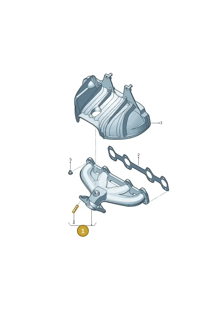 06G253031A — Volkswagen Jetta 2.0 (2015-2015) diagram 789253170, position 1