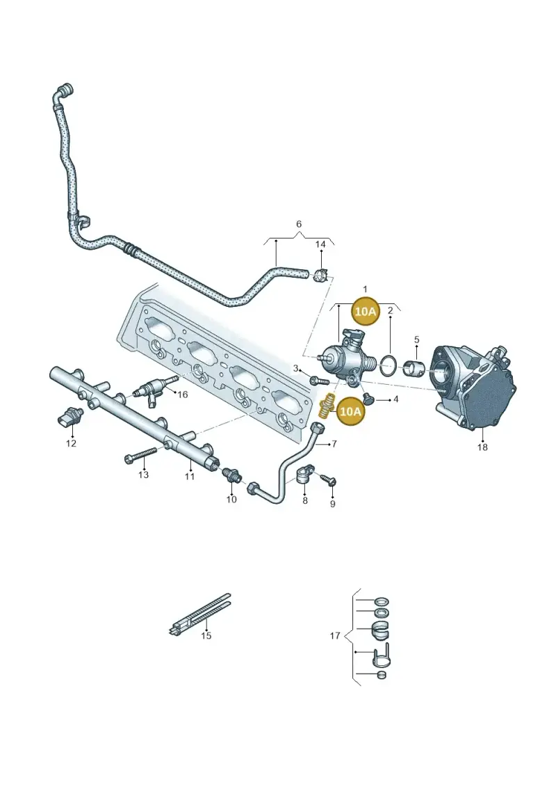 06J127065C — Volkswagen Tiguan 2.0 4Motion (2016-2024) diagram 781133600, position 10A