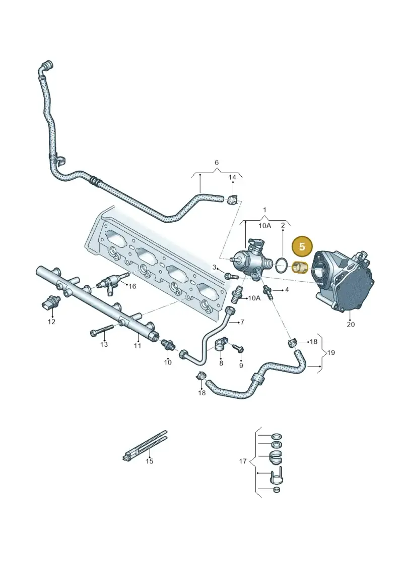 06K109311 — Volkswagen Arteon (2017-2023) diagram 746133550, position 5