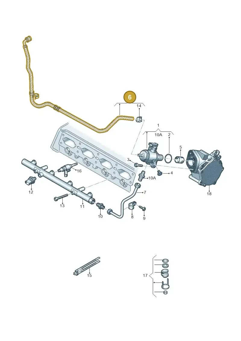 06K133986EB — Skoda Octavia (2019-2022) diagram 781133600, position 6