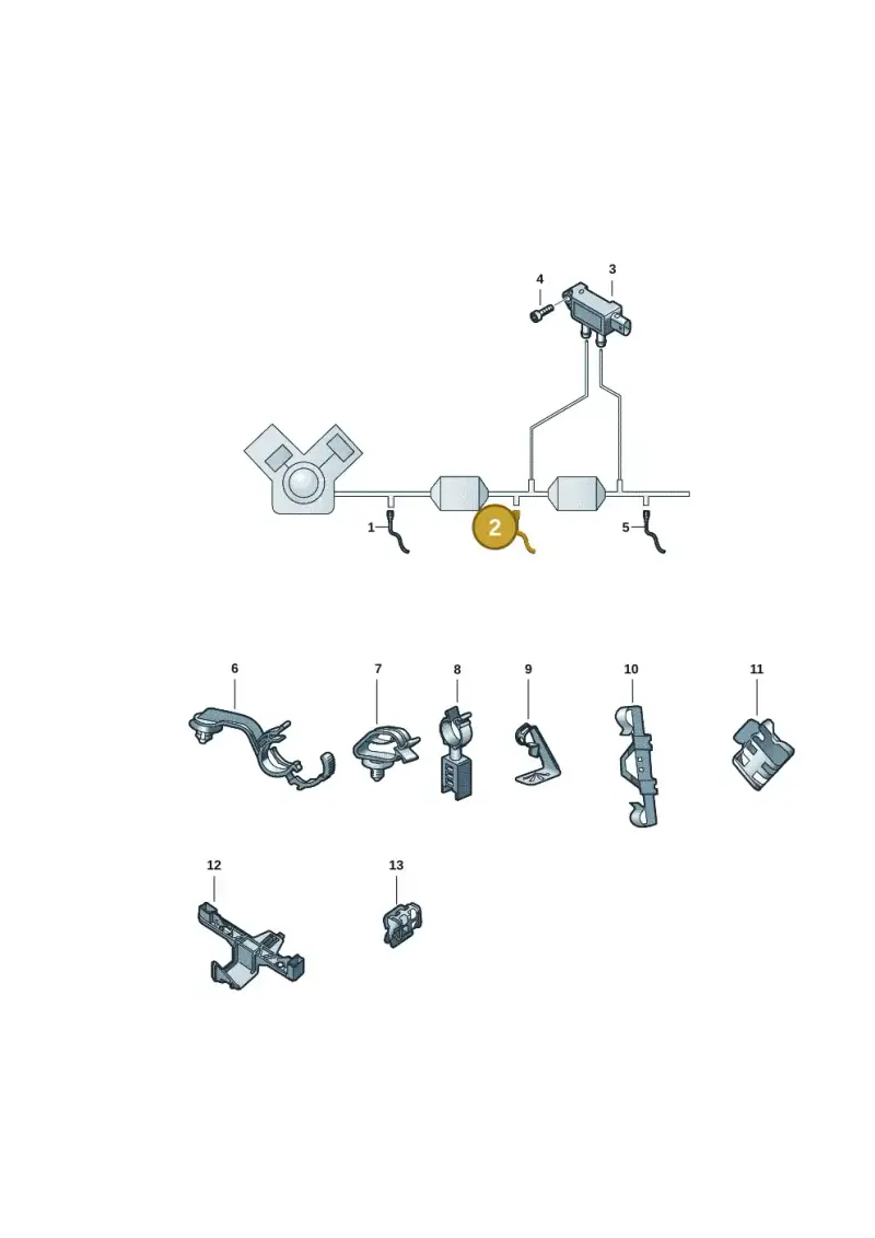 06K906262CF — Audi TTS Coupe 2.0 (2014-2023) diagram 850906003, position 2