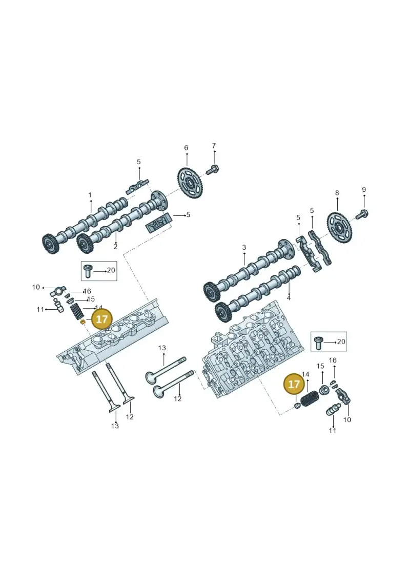 06L109675F — Volkswagen Amarok twin cab (2022-) diagram 2ha109035, position 17