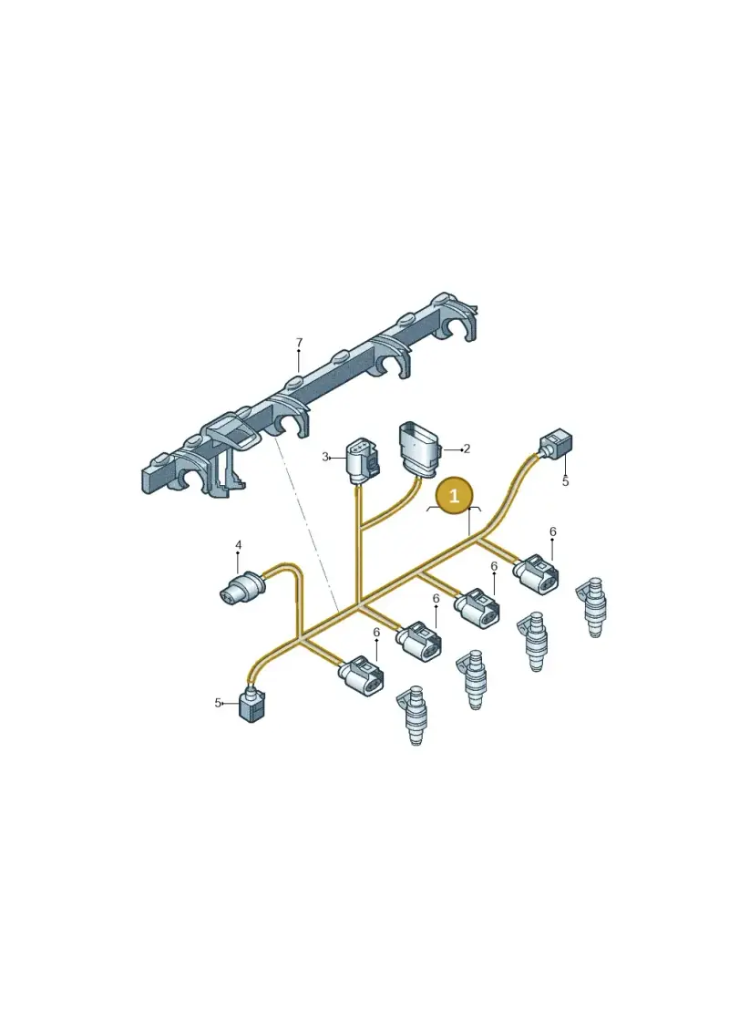06L971627AA — Volkswagen Tiguan 2.0 4Motion (2017-2024) diagram 833971022, position 1
