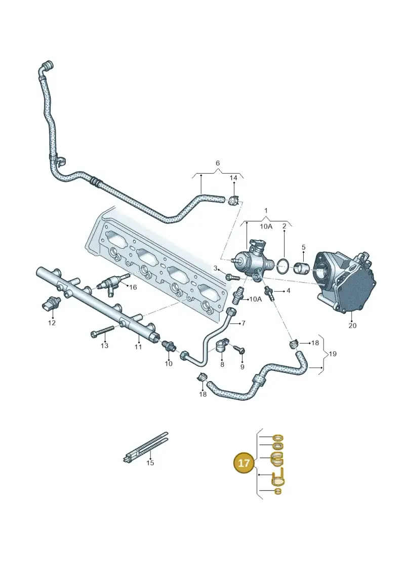 06L998907 — Volkswagen Arteon (2017-2023) diagram 746133550, position 17