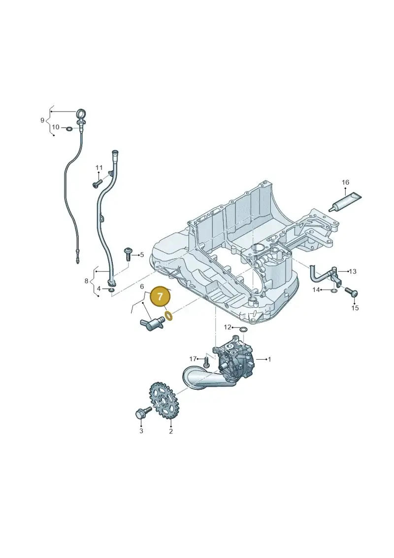 06M115475 — Volkswagen Amarok twin cab (2022-) diagram 894115500, position 7