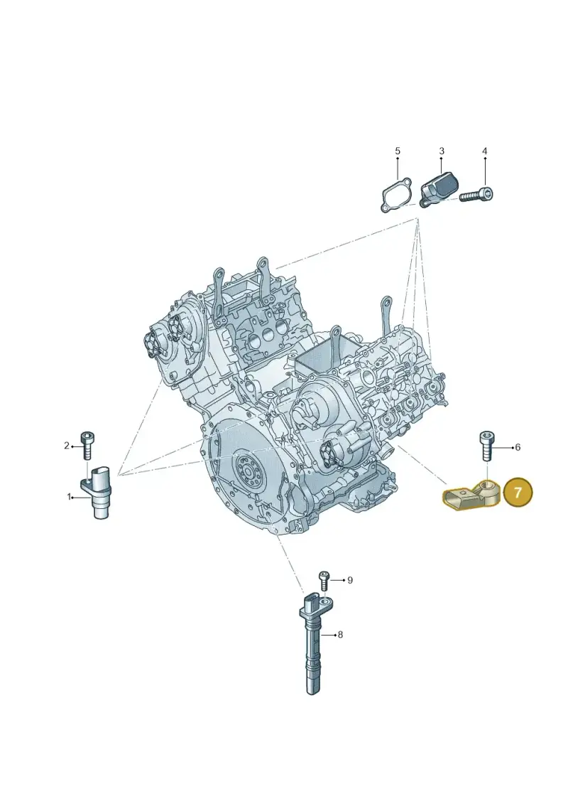 06M905377 — Volkswagen Touareg (2017-2023) diagram 439906040, position 7