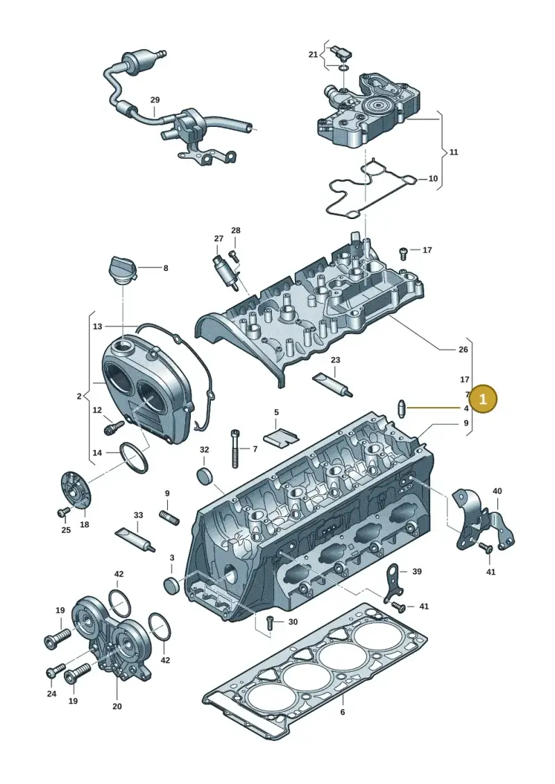 06N103063K — Volkswagen Multivan (2021-) diagram 5h0103049, position 1