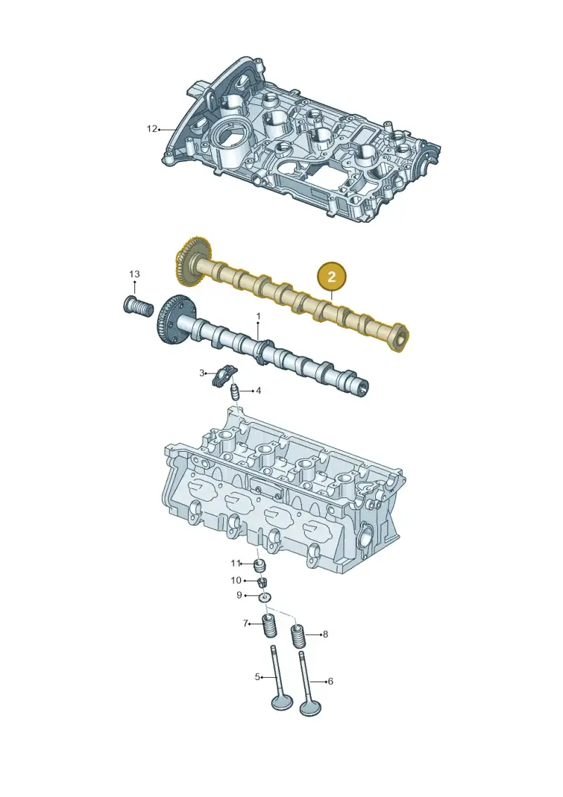 06N109022J — Volkswagen Tiguan 2.0 4Motion (2017-2024) diagram 691109050, position 2
