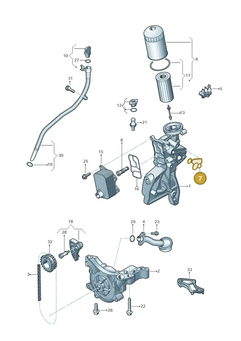 06N115441 — Volkswagen New beetle cabriolet (2016-2019) diagram 724115050, position 7