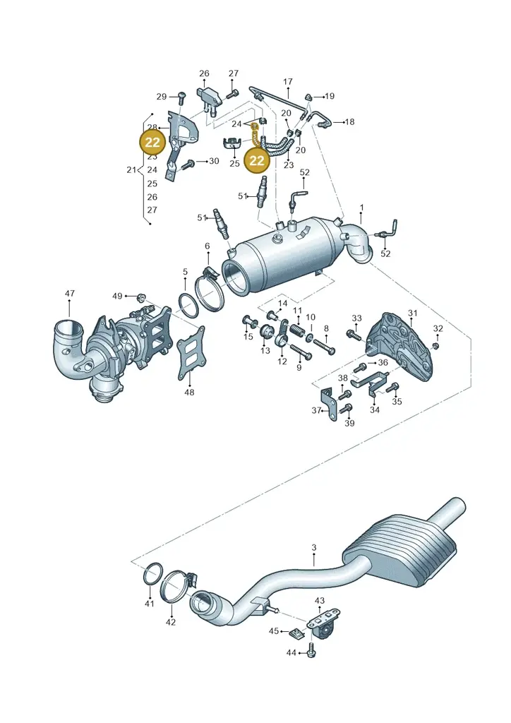06N131850E — Audi Q5 (2016-2025) diagram 849253051, position 22