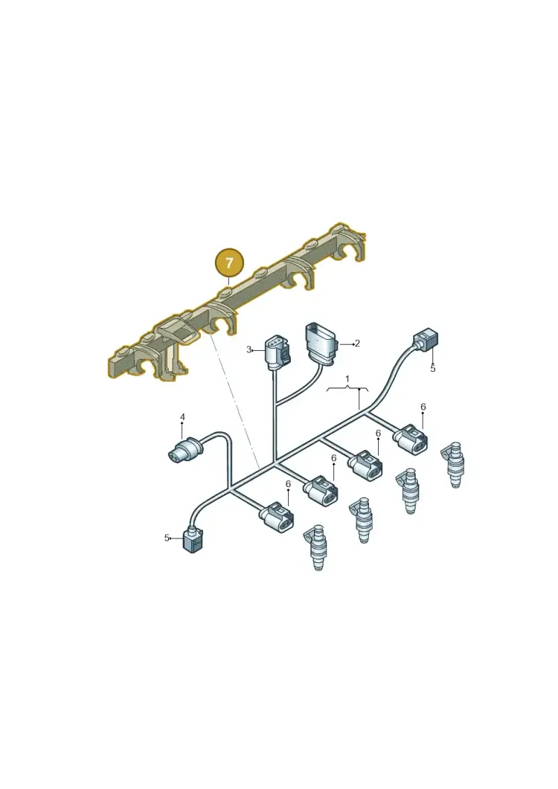 06N971824D — Volkswagen Tiguan 2.0 4Motion (2017-2024) diagram 833971022, position 7