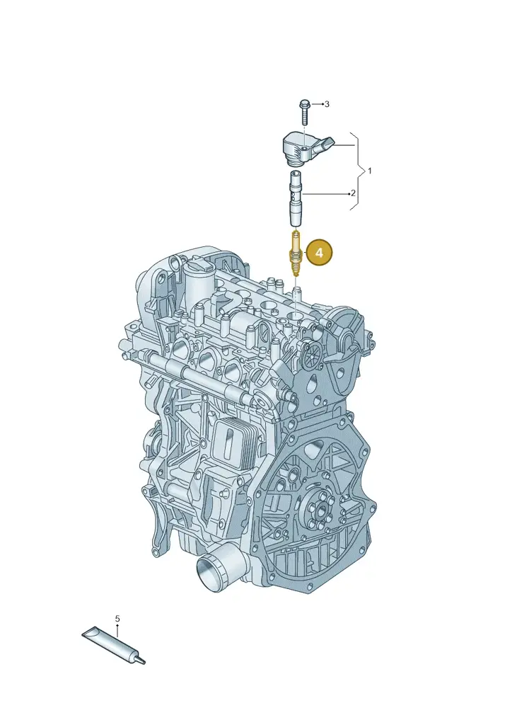 06Q905601F — Volkswagen Atlas Cross Sport (2023-) diagram 827905000, position 4