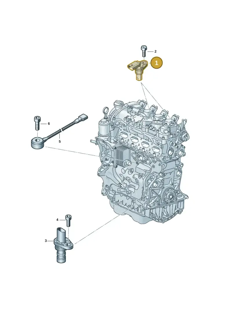 06Q907601 — Volkswagen Passat estate (2023-) diagram 907601016, position 1