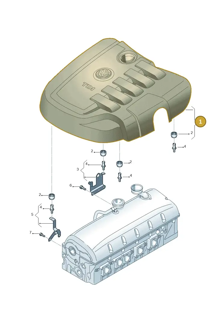 070103926A9B9 — Volkswagen Touareg 08> (2007-) diagram 274103900, position 1