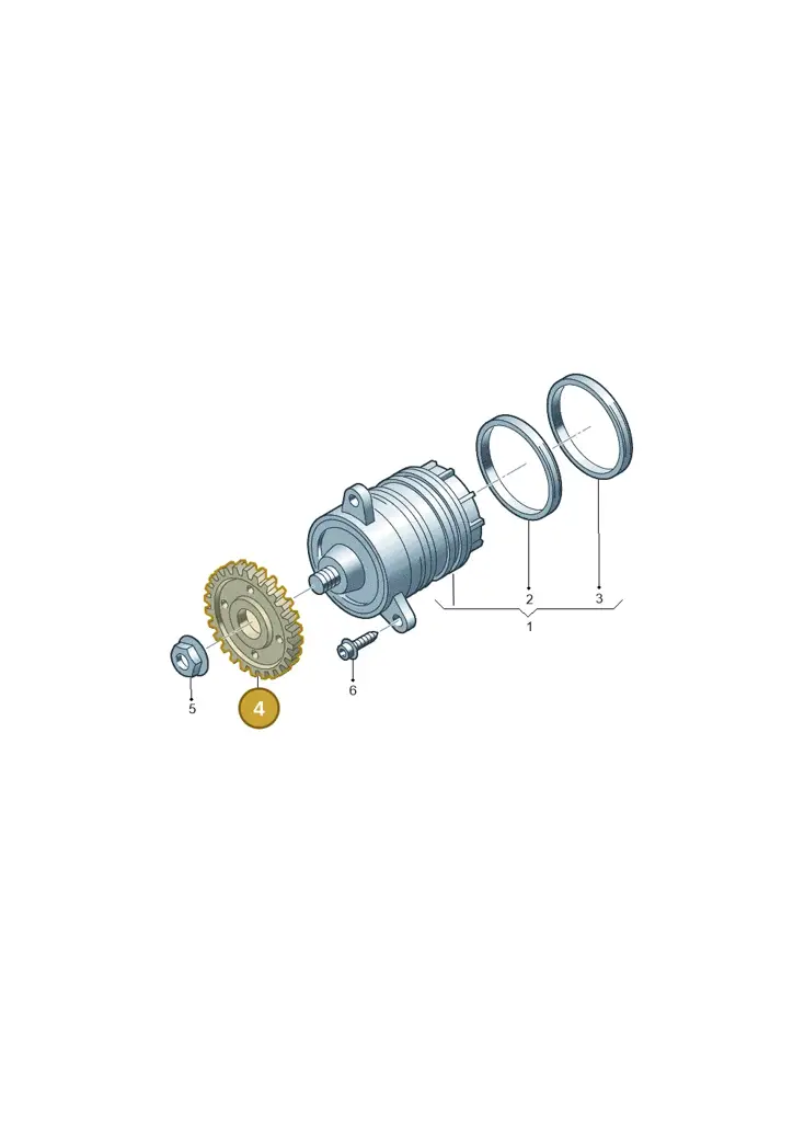 070121319 — Volkswagen Transp. caravelle (2008-2009) diagram 274121150, position 4