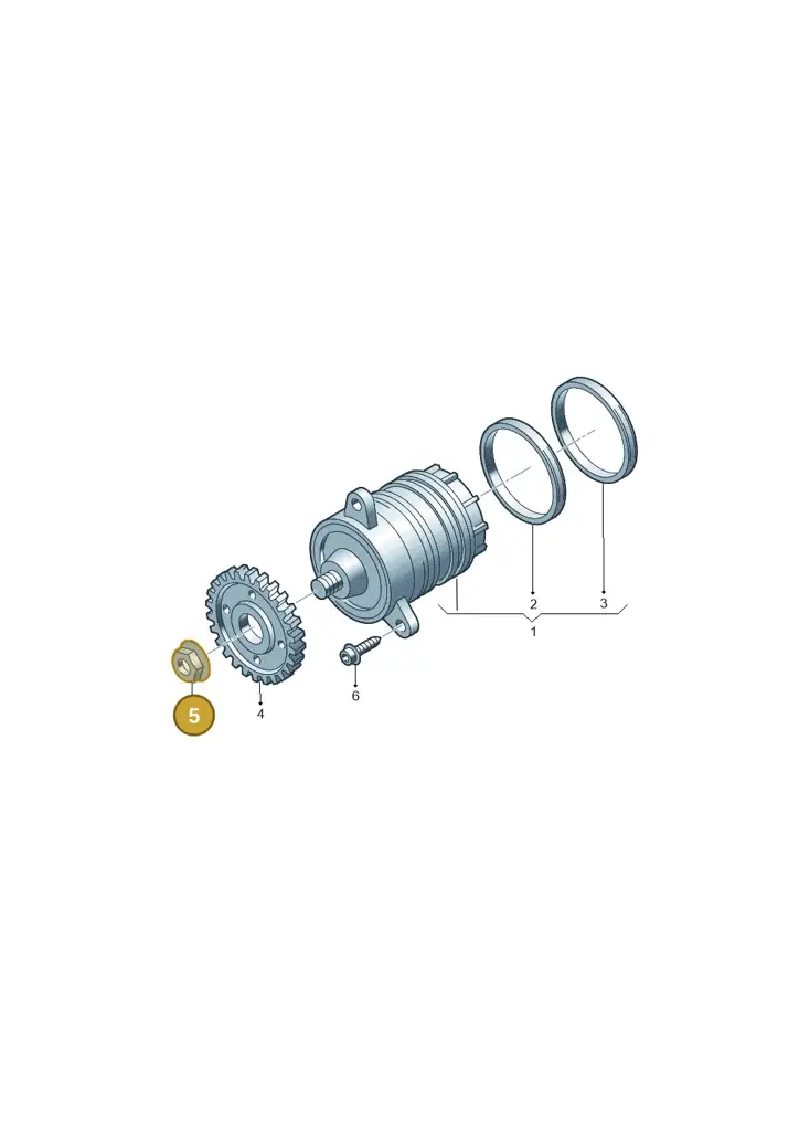 070121325 — Volkswagen Transp. caravelle (2008-2009) diagram 274121150, position 5