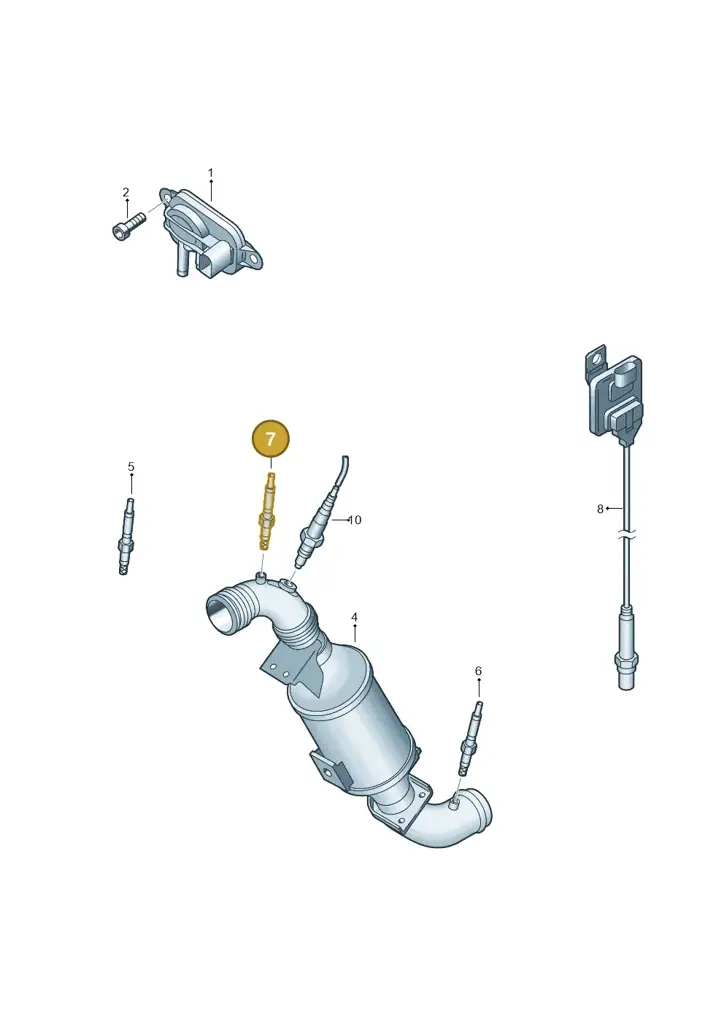 070906088AA — Volkswagen Crafter 35 panel (2011-2016) diagram 483906100, position 7