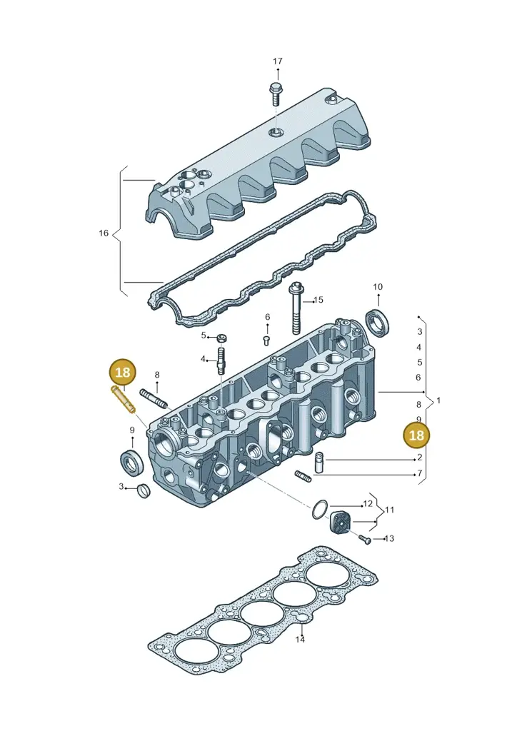 074103499B — Volkswagen Crafter 35 panel (2011-2016) diagram 483103610, position 18