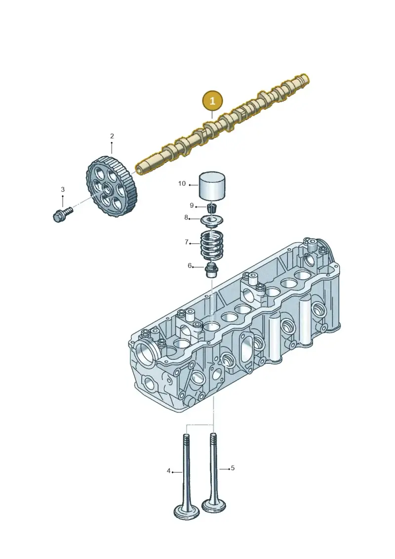 074109101J — Volkswagen Crafter 35 panel (2011-2016) diagram 483109300, position 1