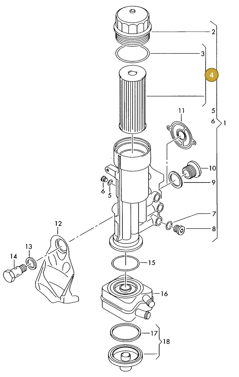 074115562 — Volkswagen LT, LT 4X4 (2003-2006) diagram 176115300, position 4