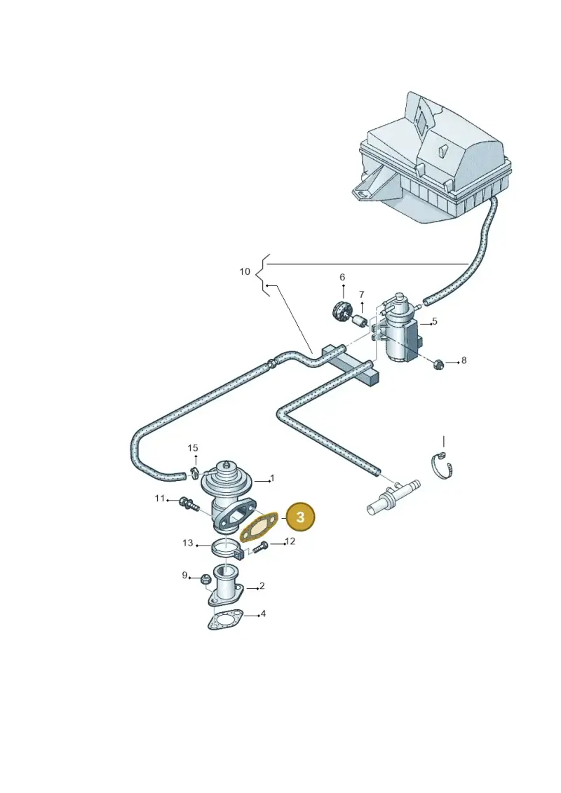 074131547A — Volkswagen FOX                    04> (2003-) diagram 253131150, position 3